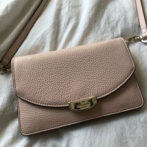 Pink Kate spade crossbody purse